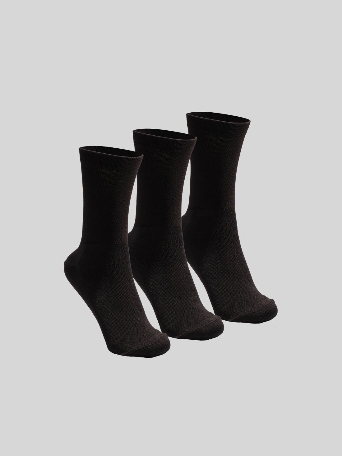Permanent Black Socks 3 - Pack - POP Cycling Co.